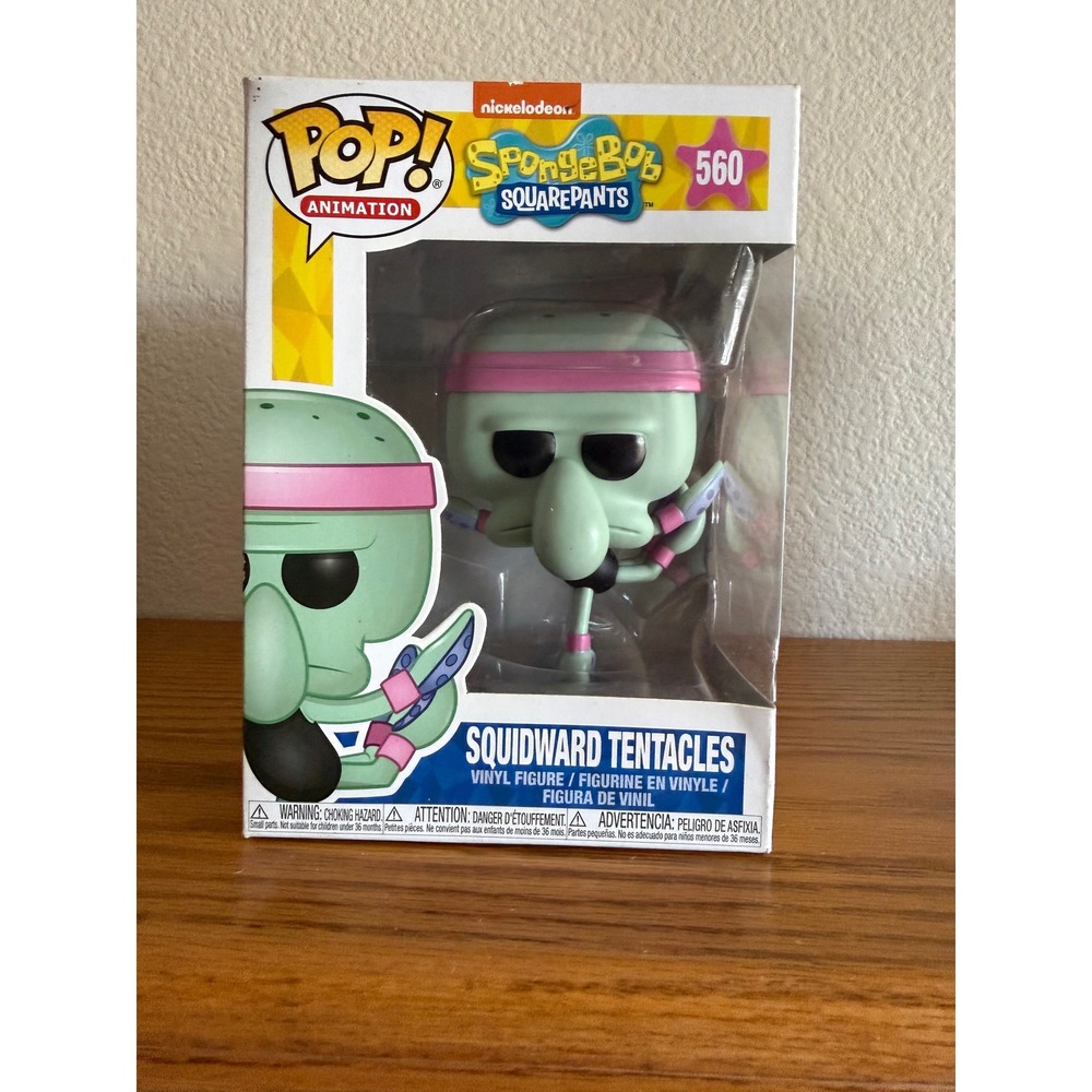 Funko Pop Squidward Tentacles 560 SpongeBob SquarePants Animation Vinyl Figure